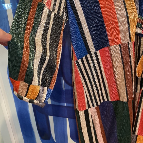 **New** Vilagallo Made in Italy multi colored dress - Picture 4 of 8